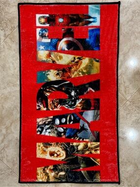 Marvel Comics Superhero Tufted Rug 32x18 Plush Room Decor